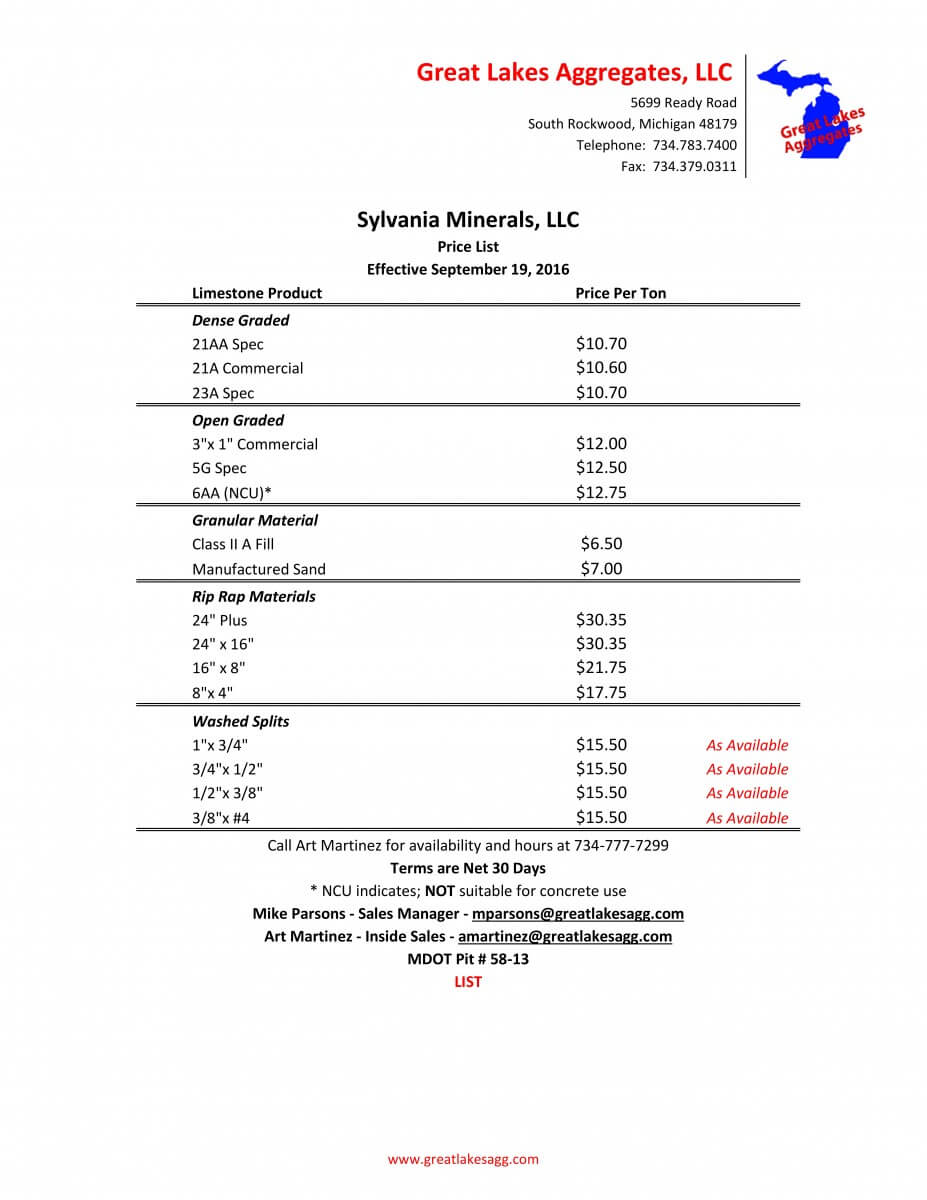 Slyvania Minerals - Part of Great Lakes Aggregates, LLC