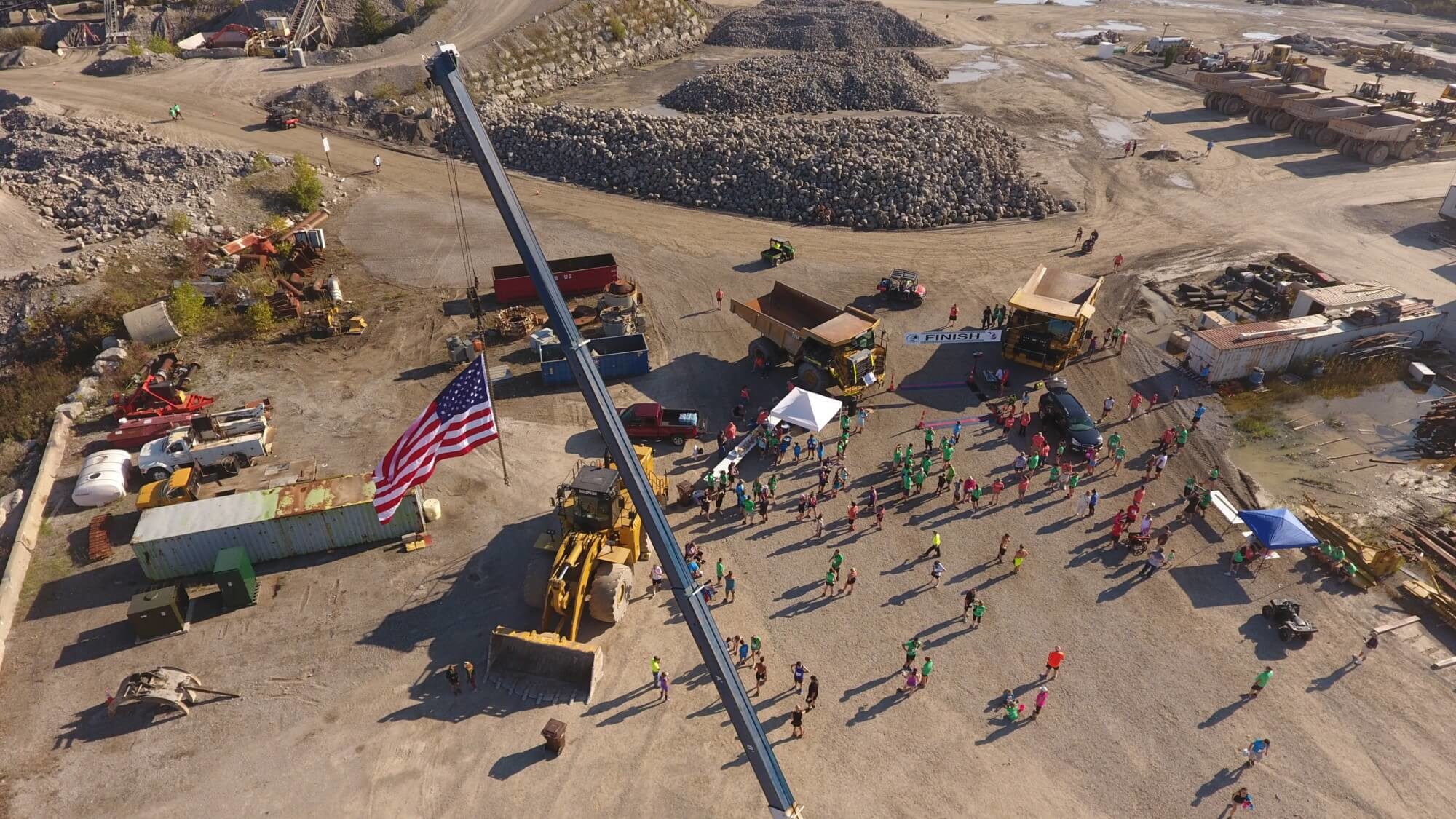 Sylvania Minerals Hosts Quarry Challenge 5K Walk/Run Great Lakes