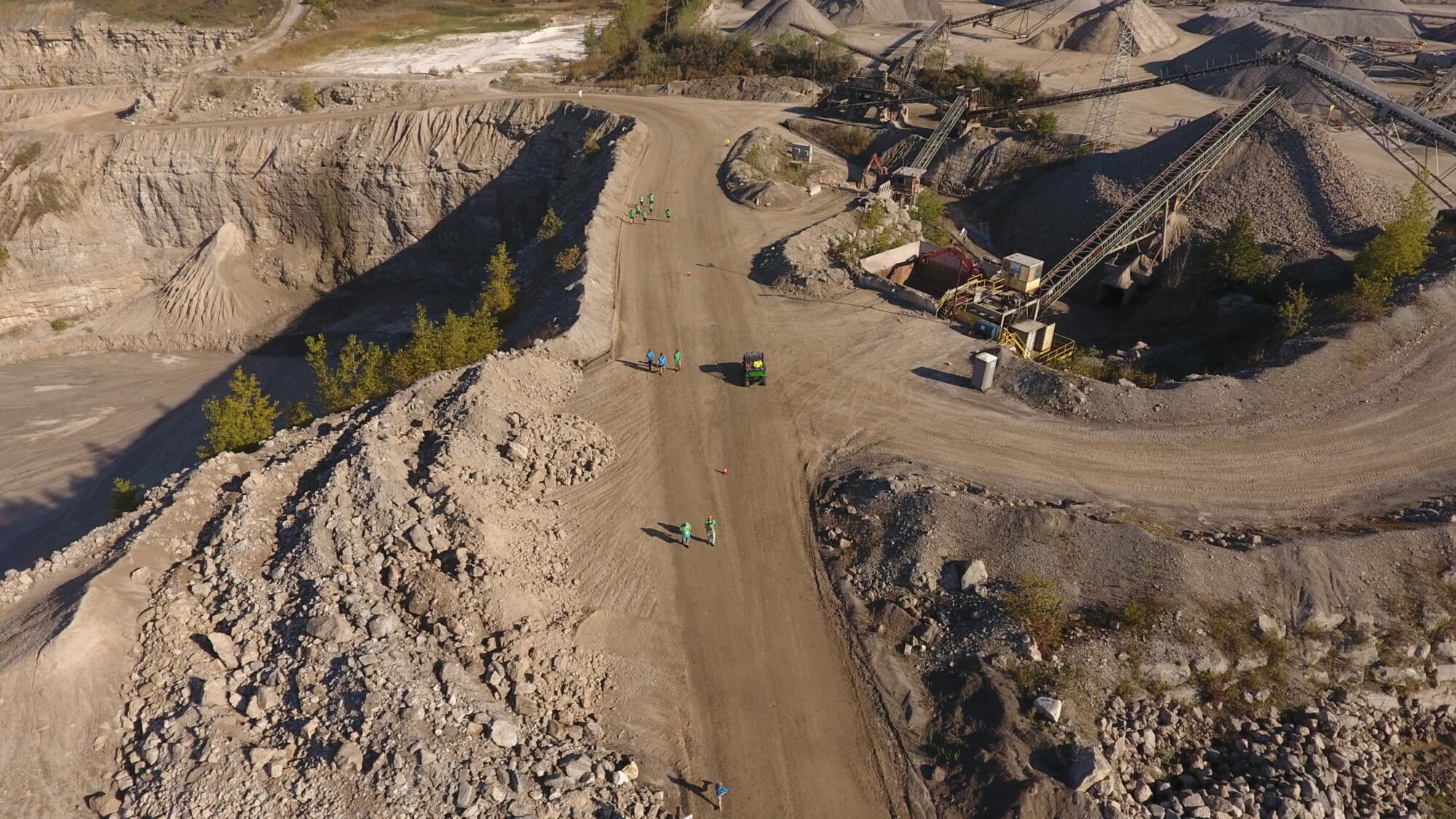 Sylvania Minerals Hosts Quarry Challenge 5K Walk/Run Great Lakes