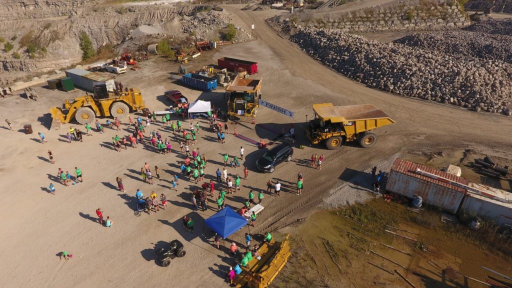 Sylvania Minerals Hosts Quarry Challenge 5K Walk/Run Great Lakes