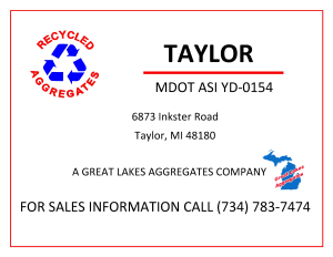 taylor signage